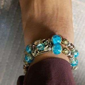 Handmade antique anklet